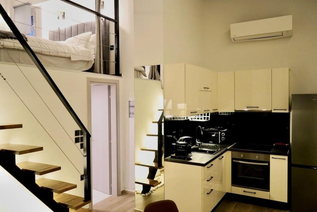 Ferienwohnung Cosy Loft Patras Exterior foto