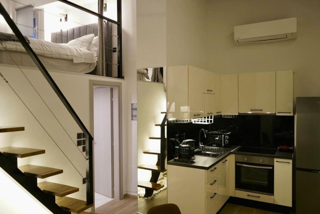 Ferienwohnung Cosy Loft Patras Exterior foto
